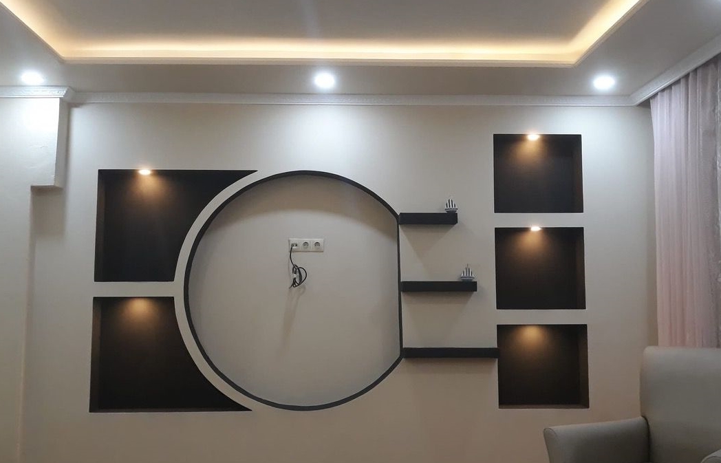 "modern tv ünitesi tasarımı"